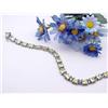 Image 1 : Peridot and blue topaz bracelet in ster