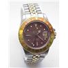 Image 1 : Rolex GMT stainless and gold brown dial