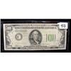 Image 1 : 1934 $100 Federal Reserve Note  VG