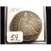Image 1 : 1845 Seated Liberty Half Dollar  XF