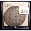 Image 1 : 1894 Morgan Silver Dollar  XF  (Rev. Sc