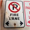 Image 2 : 2 METAL NO PARKING SIGNS