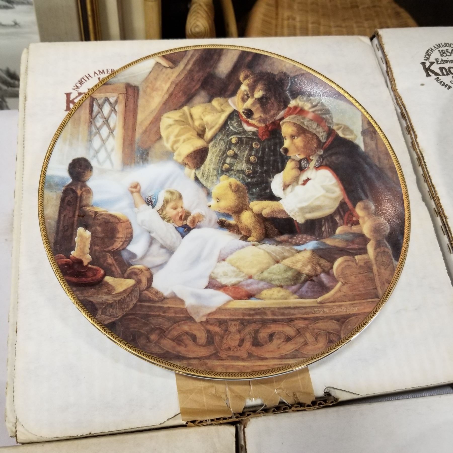 5 BRADFORD EXCHANGE COLLECTOR PLATES 5-bradford-exchange-collector-plates