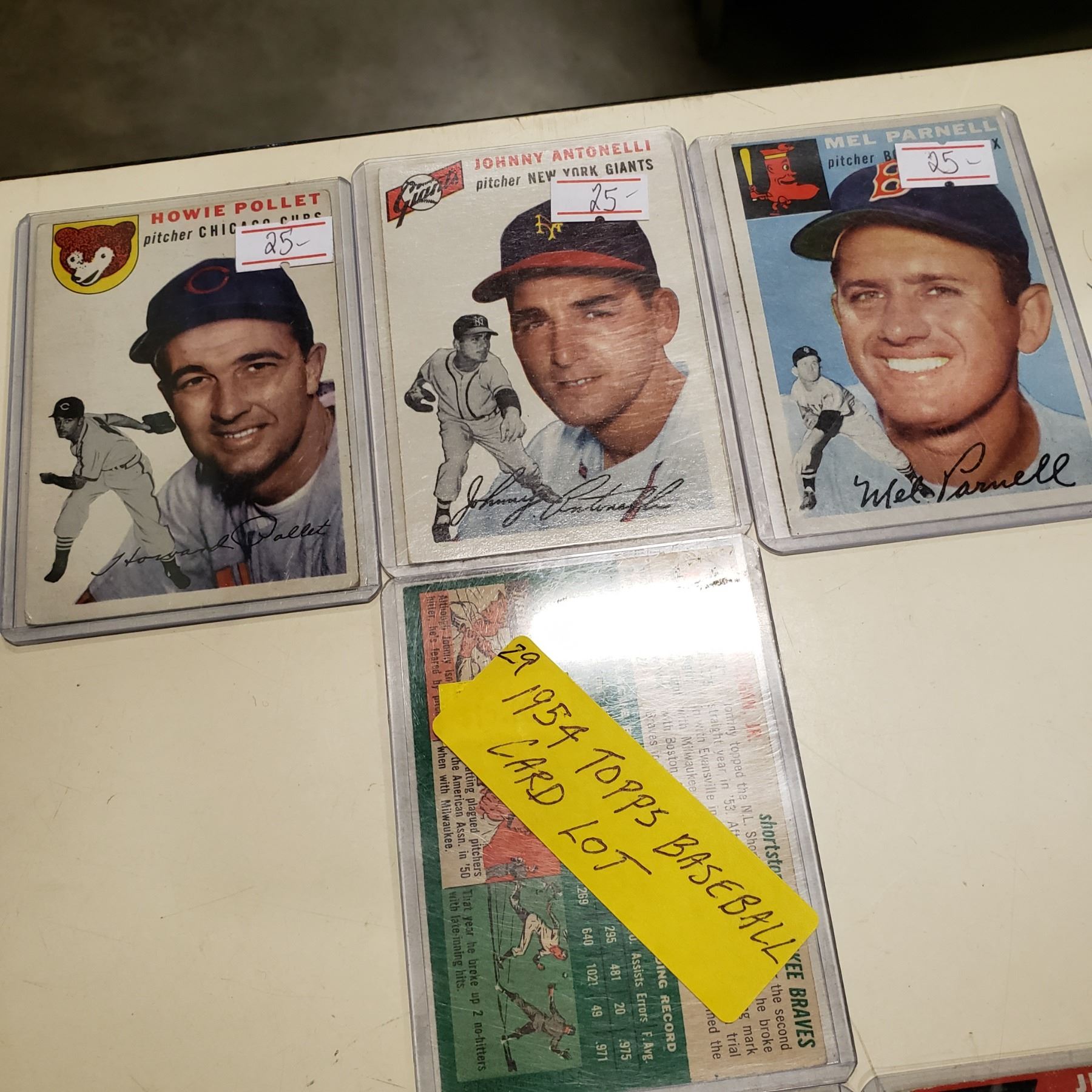 1954 Topps Baseball Cards 1954 Topps Baseball Cards