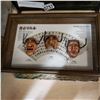 Image 2 : 2 KOREAN SHADOW BOXES AND SMALL PAINTING ON BOARD