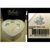 Image 1 : Belleek Kylemore heart shaped trinket b