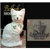 Image 1 : Belleek Quizzical Cat Ninth Mark c1997 