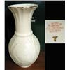 Image 1 : Belleek Heron Vase with box.  Belleek I