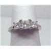 Image 1 : Diamond ring three stone princess cut c