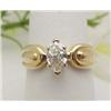 Image 1 : Marquise Diamond ring .65Ct SI 1 J 3.0g