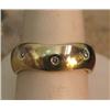 Image 1 : Ring 14kt two-tone with eight diamonds 