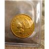 Image 1 : 1855 $3.00 VF gold coin