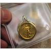 Image 1 : 1/10oz gold american eagle in a single 