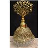Image 1 : Filigree perfume bottle with fan shaped