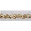 Image 1 : Sealife bracelet signed Wyland 14kt yel