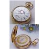 Image 1 : Pocket watch calendar moon phase month 
