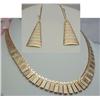 Image 1 : Necklace 14kt tri-color Cleopatra style