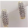 Image 1 : Diamond earrings 1.0ctw diamonds in two