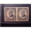 Image 1 : Scott # 611  2 Cent Harding Imperf. Pai