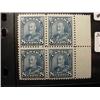 Image 1 : Scott # 171 Canadian 8 Cent Block of 4 
