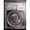 Image 1 : 1962 Franklin Half Dollar PCGS MS65