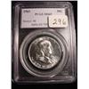 Image 1 : 1963 Franklin Half Dollar PCGS MS65