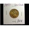 Image 1 : 1897 $5.00 Liberty Gold Coin   Low Grad