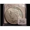 Image 1 : 1924-S Peace Silver Dollar  BU