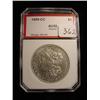 Image 1 : 1889-CC Morgan Silver Dollar  PCI  AU 5