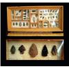 Image 1 : Large collection of Points under glass 