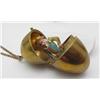 Image 1 : Antique egg pendant - opens with enamel