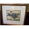 Image 1 : Van Gogh matted and wood framed print o