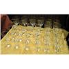 Image 1 : Lenox stemware, gold accented rims, no 
