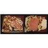 Image 1 : Lot of fabric pillow shams with tassles