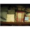 Image 1 : Lot of Kaufman designer fabric pillows,
