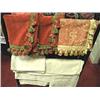 Image 1 : Lot of designor fabrics, shams and othe