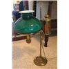 Image 1 : Brass converted Student Lamp with origi