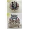 Image 1 : Ladys ring 6.13Ct tourmaline center st