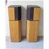 Image 1 : Teak Bose 701 series speakers 40 high.