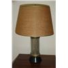 Image 1 : 1 pair brass mesh table lamps 24 H wit