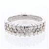 0.59 CTW Diamond Band Ring Platinum - REF-103F4N