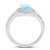 Image 2 : 0.50 ctw Intense Yellow Diamond Ring 10K White Gold