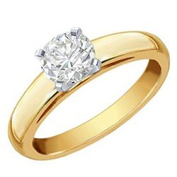 4.75 ctw Ruby & Diamond Men's Ring 10K Yellow Gold