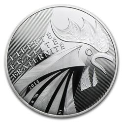 2014 France Silver 10 The Rooster Proof