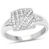Image 1 : 2 ctw Ruby & Halo VS/SI Diamond Necklace 18K White Gold