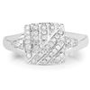Image 3 : 2 ctw Ruby & Halo VS/SI Diamond Necklace 18K White Gold