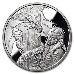 5 oz Silver Proof Round - Anne Stokes Dragons: Kindred Spirits #3