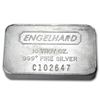 Image 1 : 10 oz Silver Bar - Engelhard (Wide-Struck\, Frosted Back)