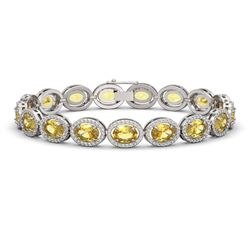 2 ctw VS/SI Diamond Art Deco Stud Earrings 14K White Gold