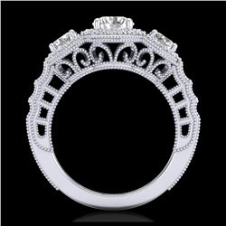 3.20 ctw Sky Blue Topaz & Diamond Heart Necklace 14K Yellow Gold